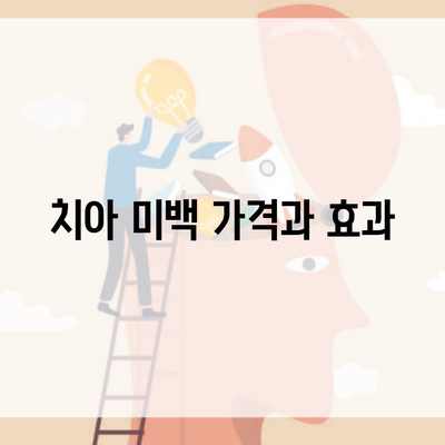 치아 미백 가격과 효과