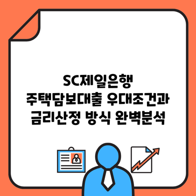 SC제일은행 주택담보대출 우대조건과 금리산정 방식 완벽분석