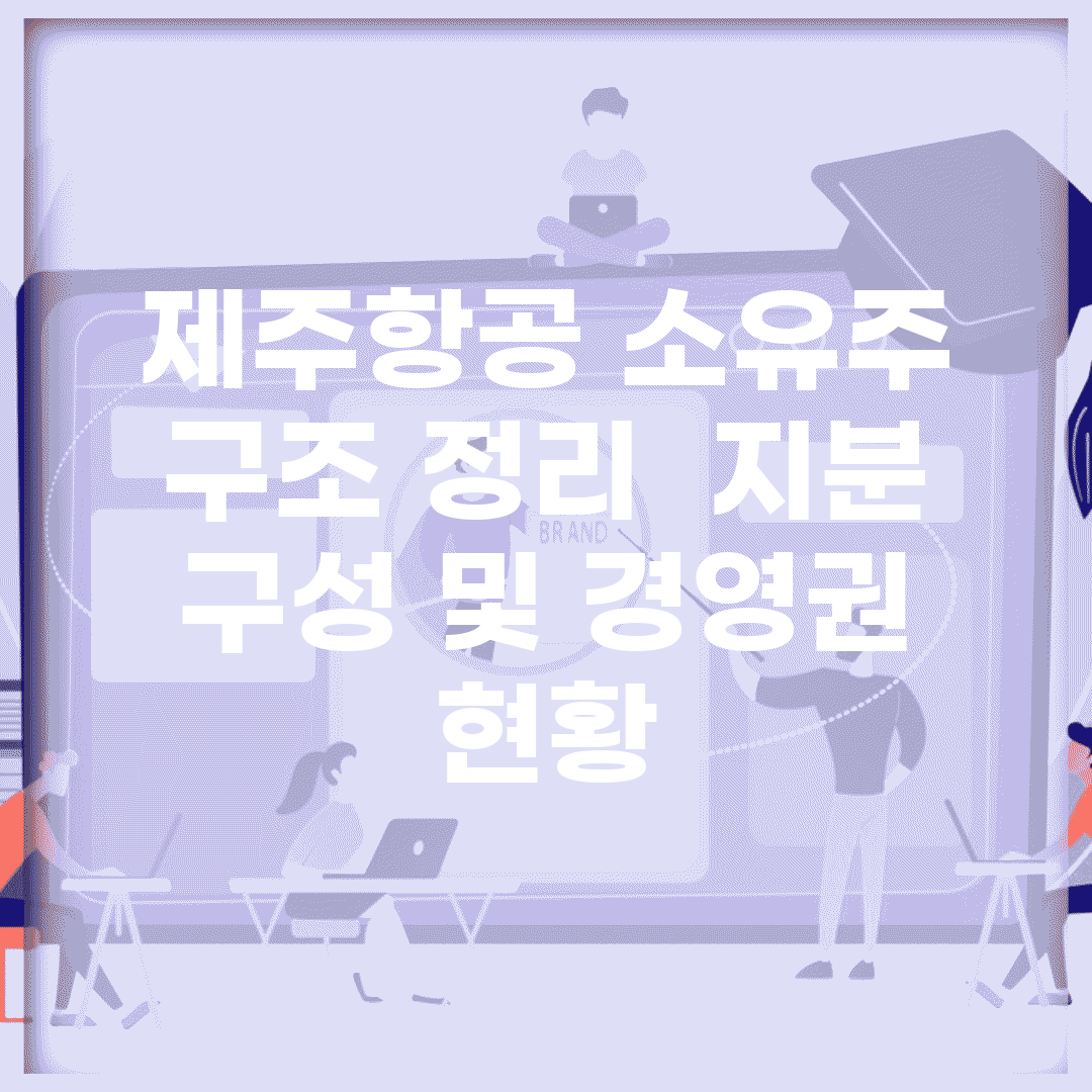 제주항공 소유주 구조 정리 | 지분 구성 및 경영권 현황