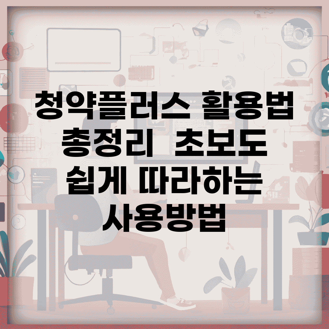 청약플러스 활용법 총정리 | 초보도 쉽게 따라하는 사용방법