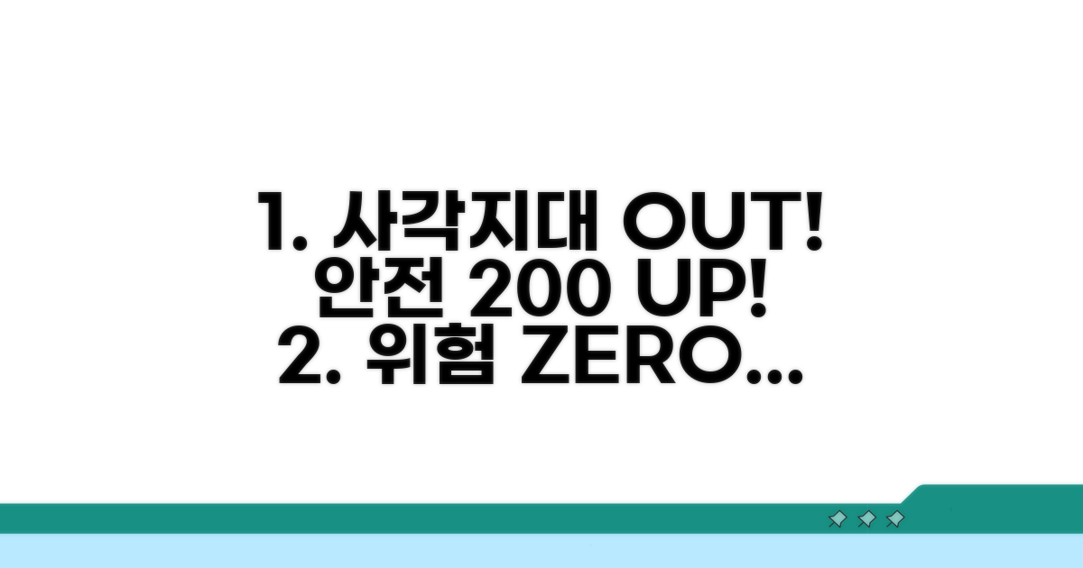 안전 사각지대 해소 방안