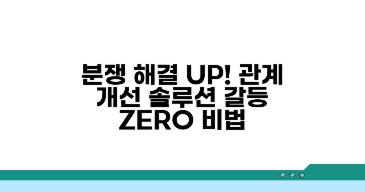 분쟁 해결 방법 알아보기