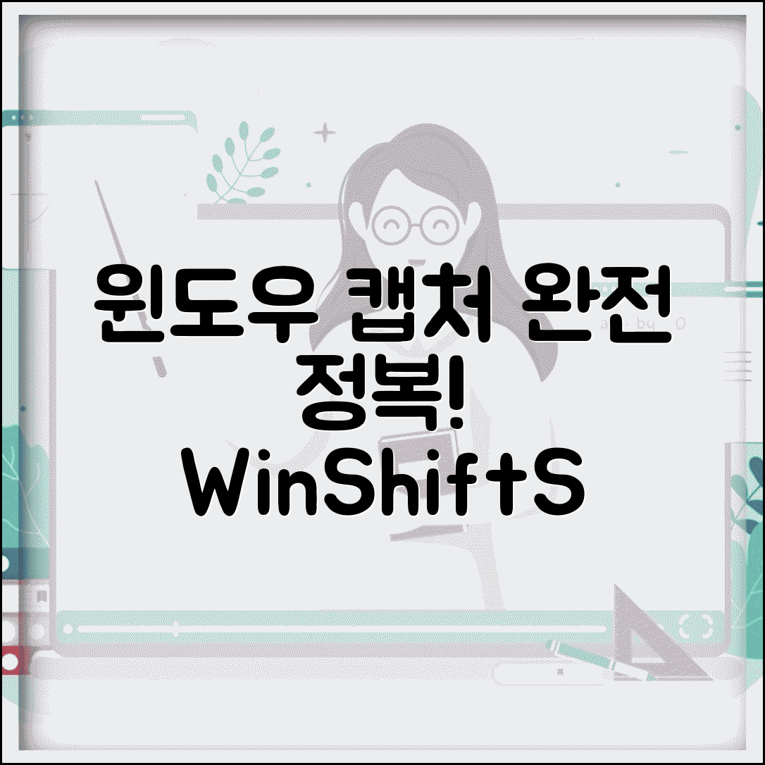 윈도우 캡처 단축키 완전정리 | Win+Shift+S 캡처도구 모든 활용법