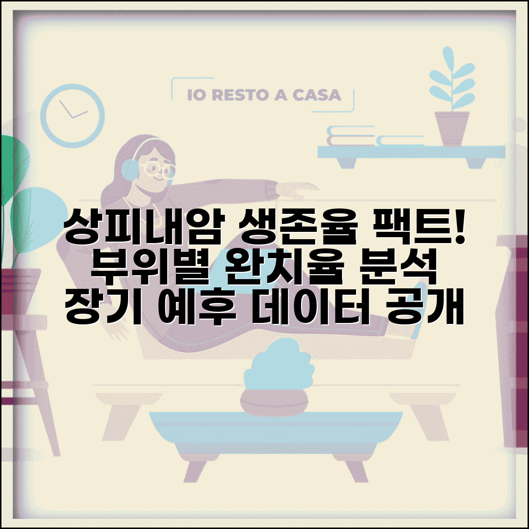 상피내암 생존율 통계 분석 | 부위별 완치 가능성과 장기 예후 데이터