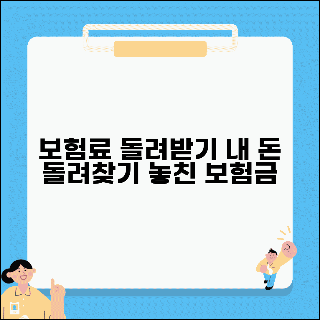 건강보험료 과오납 환급 받는 법 | 내가 더 낸 보험료 찾기