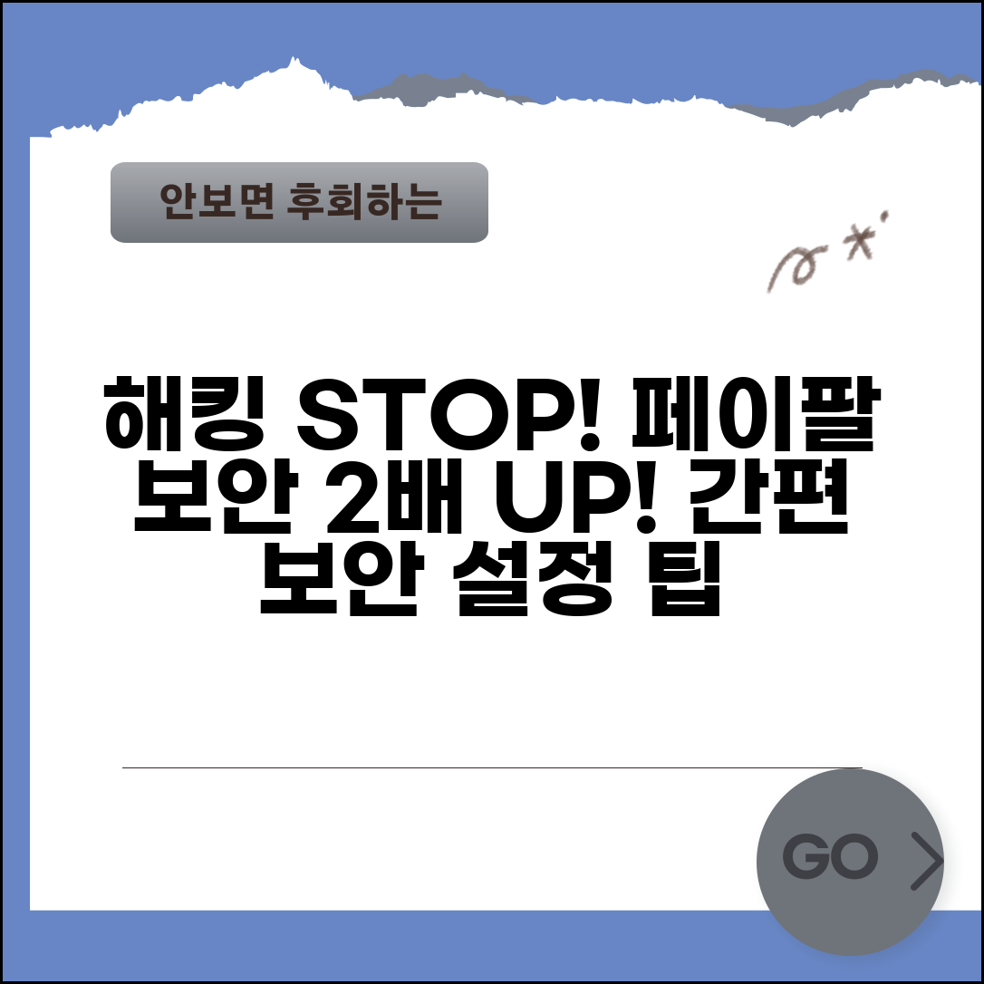 페이팔 보안 설정 강화 방법 | 2단계 인증과 계정 보호로 해킹 예방하는 보안 팁