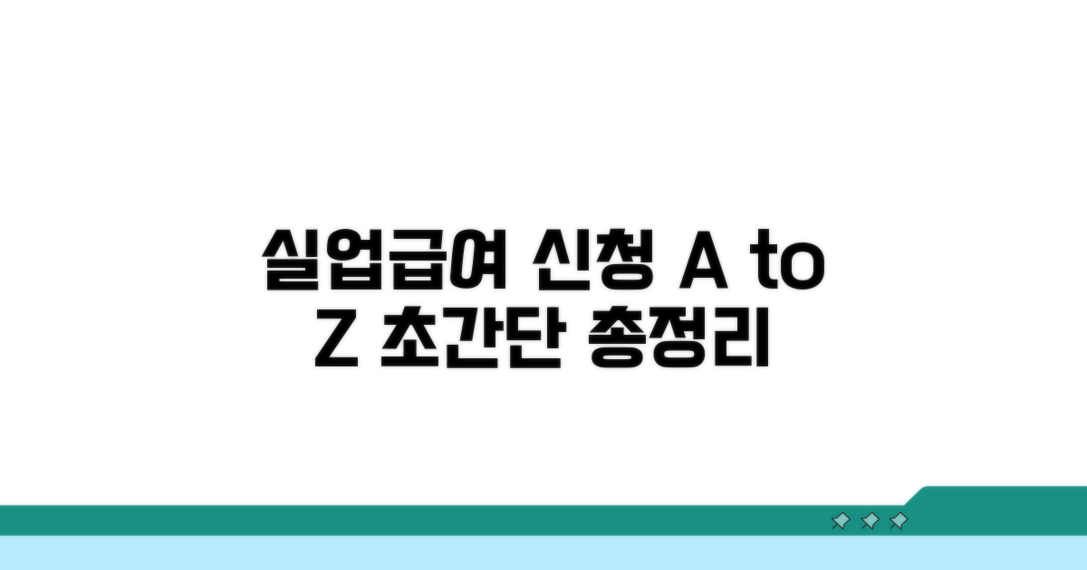 실업급여 신청 방법 완전 정리