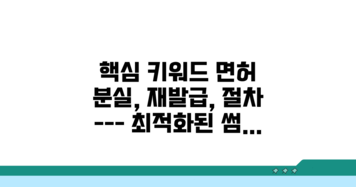 운전면허증 분실 신고 및 재발급 절차