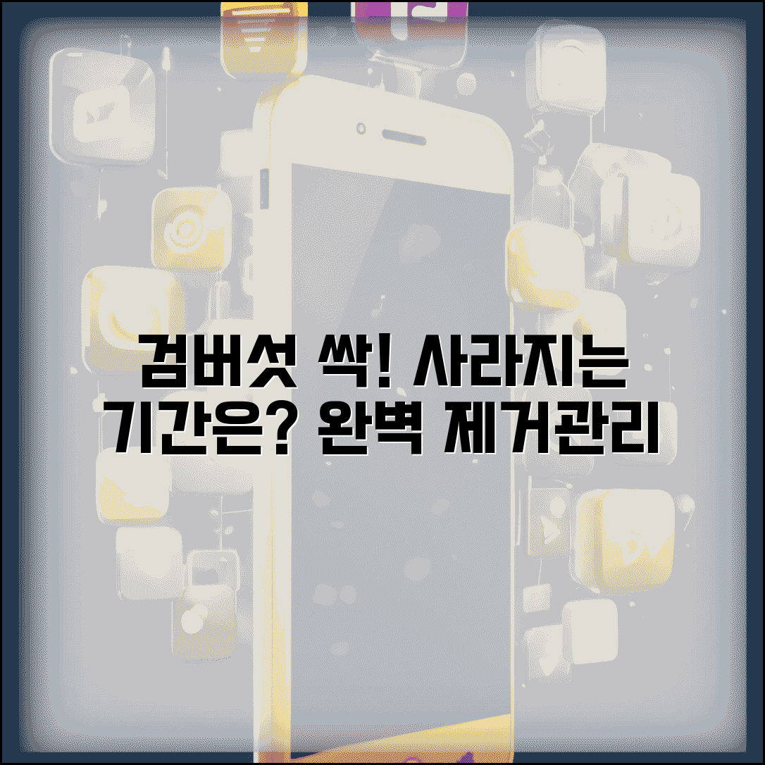 검버섯 없어지는 방법과 기간 | 검버섯 제거와 관리 소요 시간