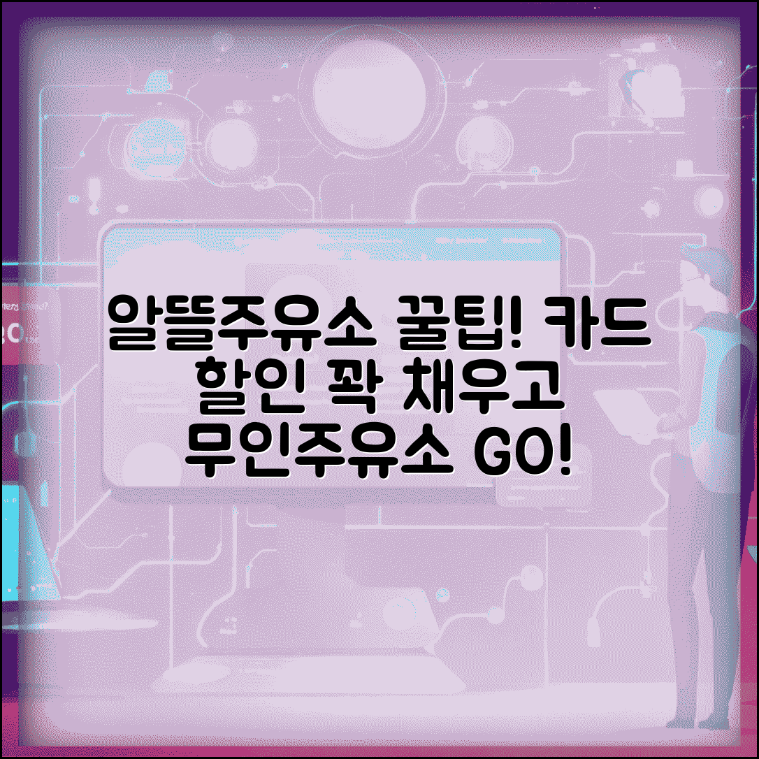 알뜰주유소 할인 카드 | 무인주유소 카드 결제 할인 혜택