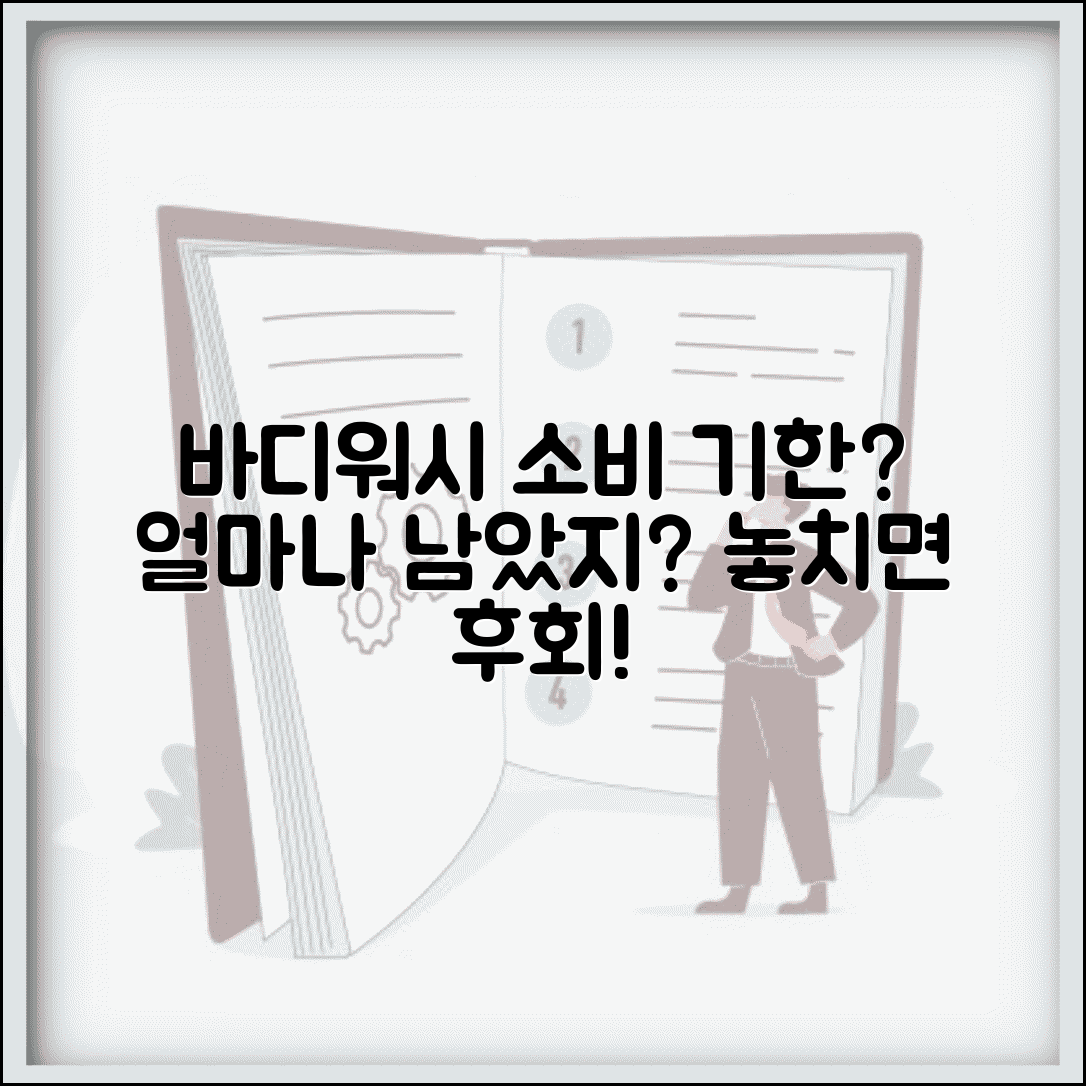바디워시 사용 기간 얼마나 쓰는지 | 바디워시 소비 기간