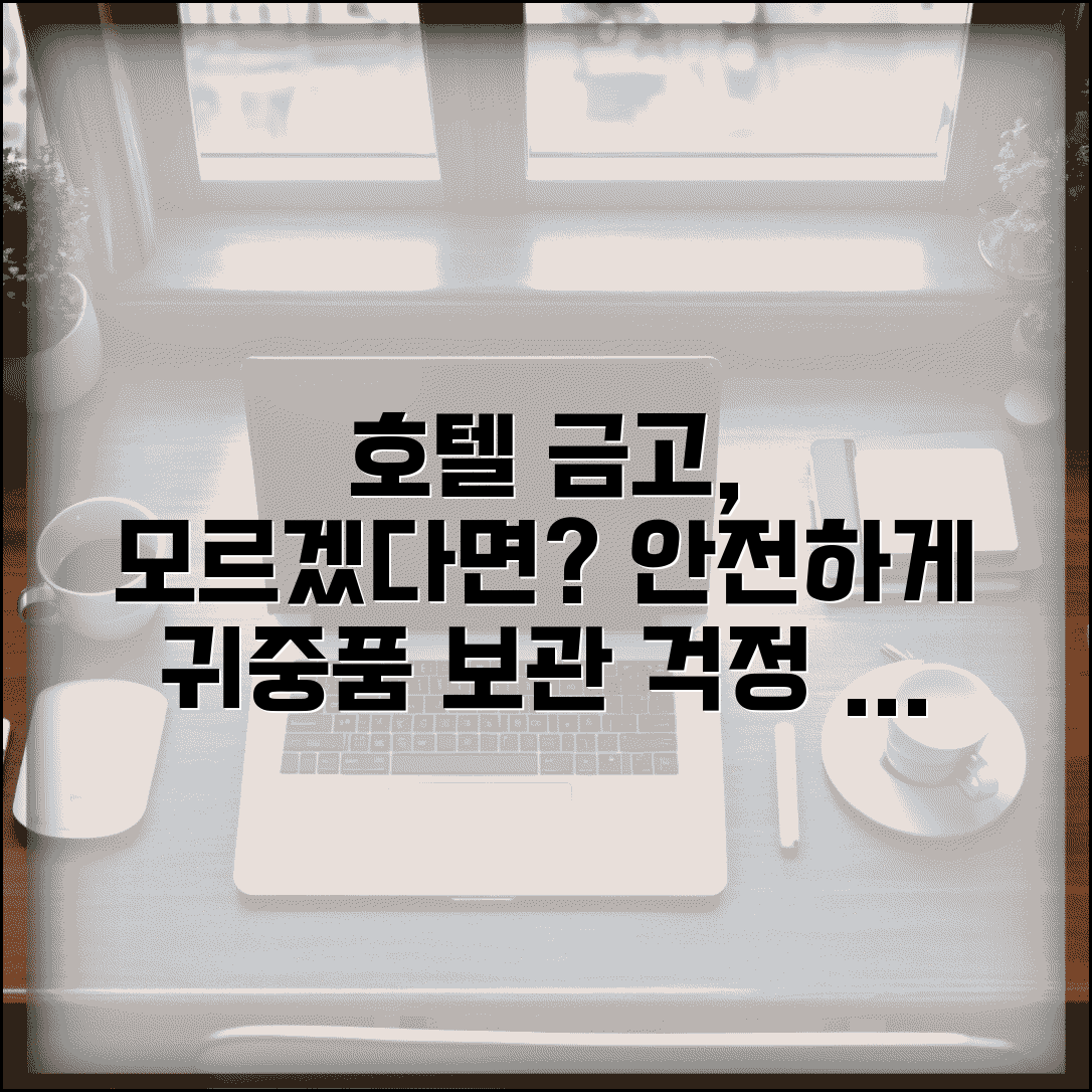 호텔 금고 사용법 모르겠는데 안전한가요 | 호텔 금고 | 귀중품 보관 | 안전