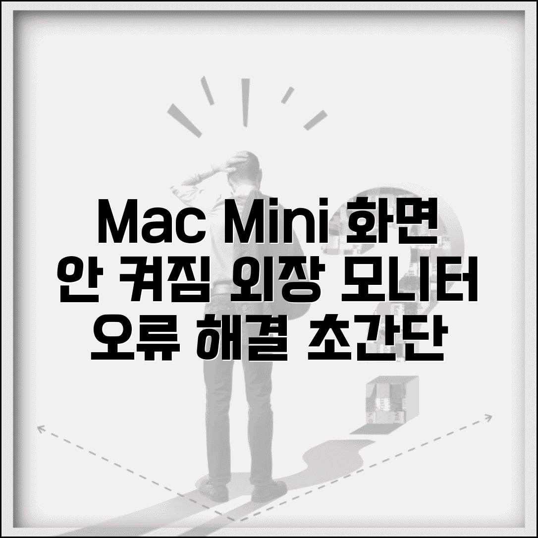 Mac Mini 외장 디스플레이 오류 | 맥 미니 모니터 인식 안됨