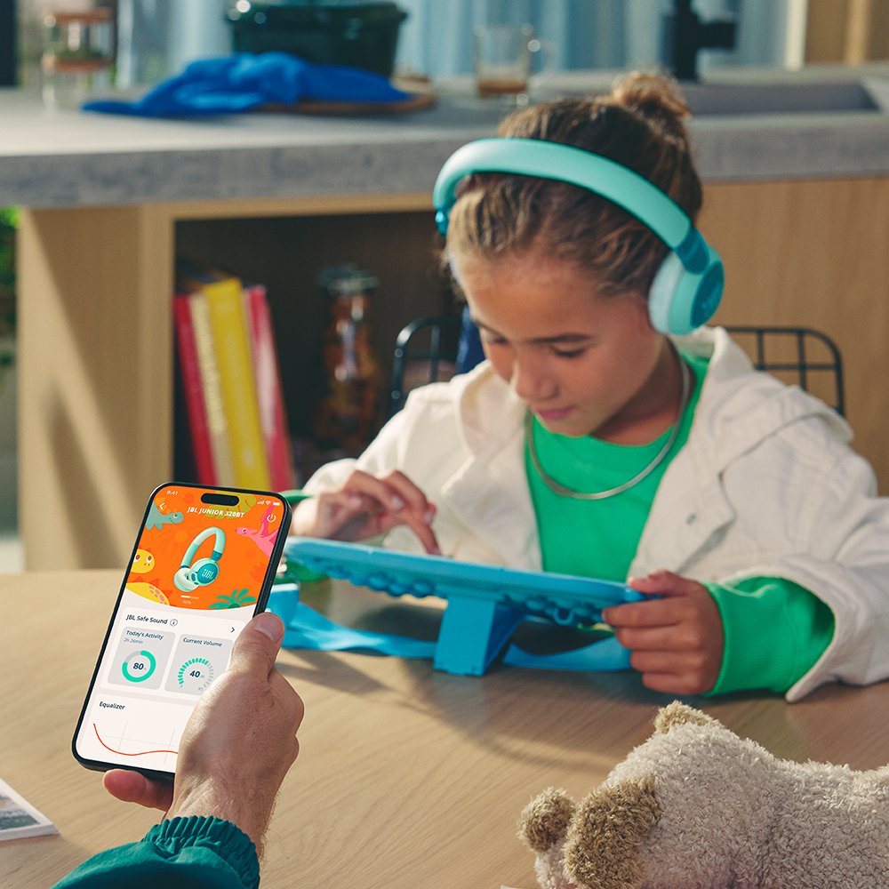 삼성공식파트너 JBL JR320BT 무선 어린이 블루투스 헤드셋 헤드폰 그린 상세 이미지 2