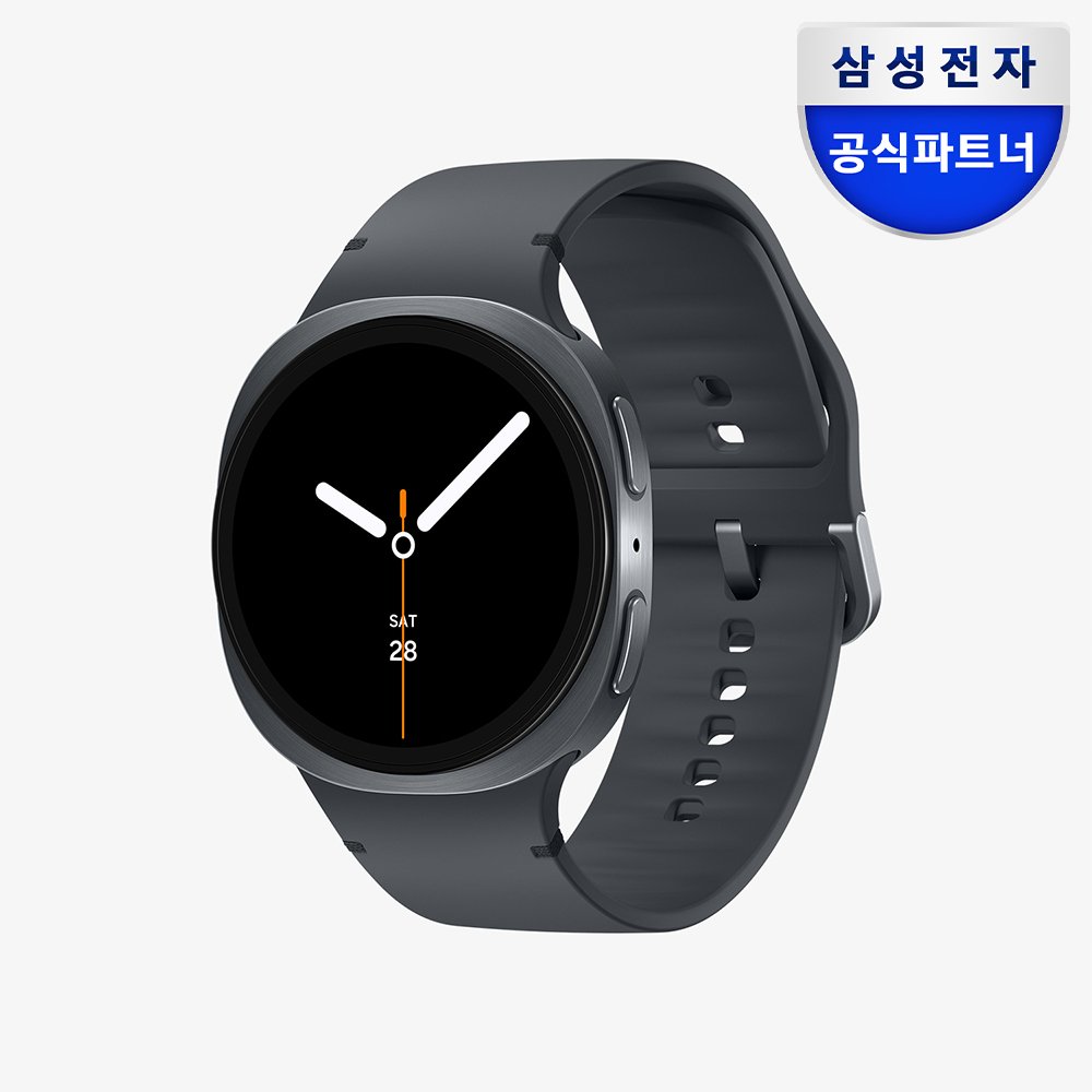 삼성 갤럭시 워치8 (강화유리 2매 패키지) 그라파이트, 44mm, LTE 상세 이미지 1