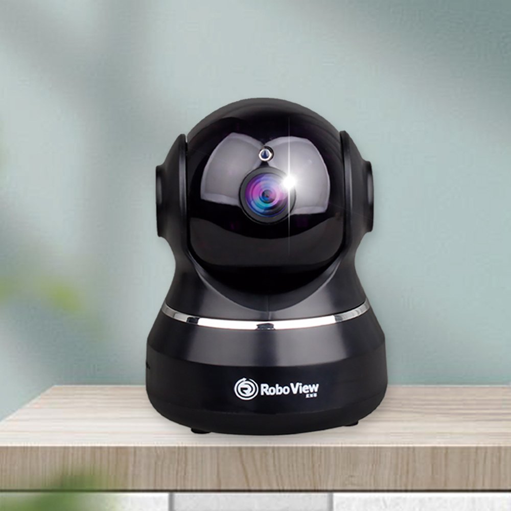 글로벌아이넷 로보뷰2 홈 IP 카메라 CCTV 홈캠 200만화소 BL2 블랙 상세 이미지 1