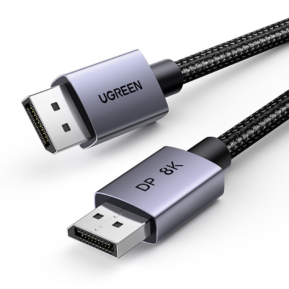 유그린 VESA인증 20핀더미 144hz DP선 DP1.4 벤큐 삼성 오디세이 LG 모니터 케이블 1m 상세 이미지 1