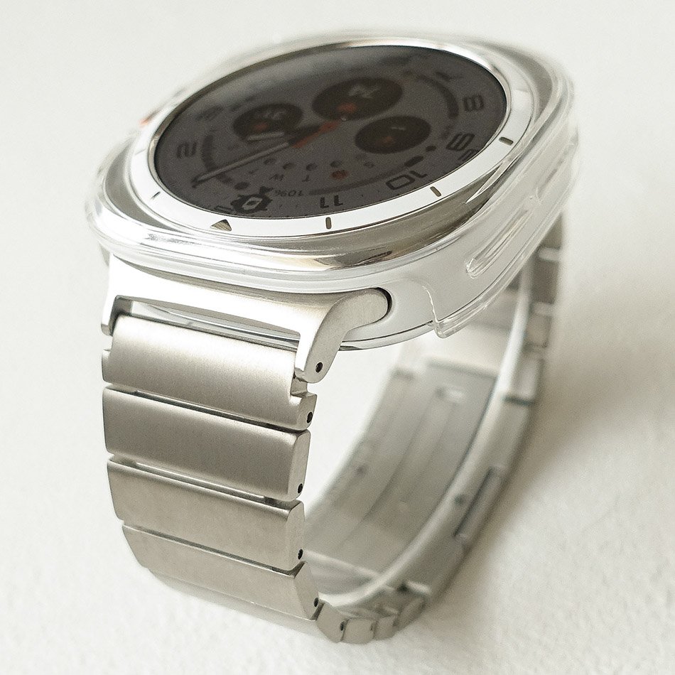 티타니즘 삼성 갤럭시워치 울트라 스트랩 케이스 티타늄 메탈 링크브레이슬릿 47mm 교체호환 상세 이미지 2