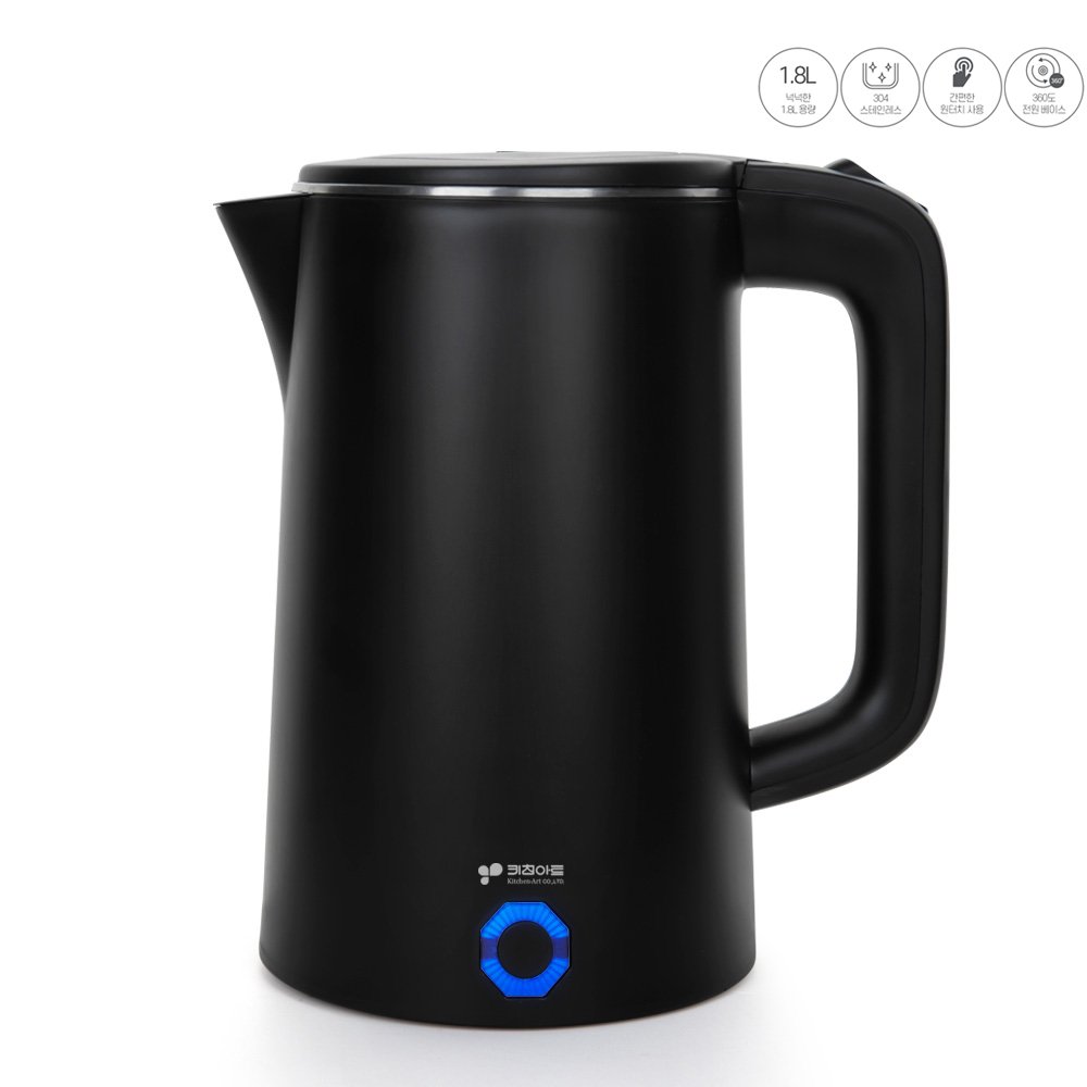 대용량 키친아트 1.8L 무선 전기 포트 주전자 상세 이미지 2