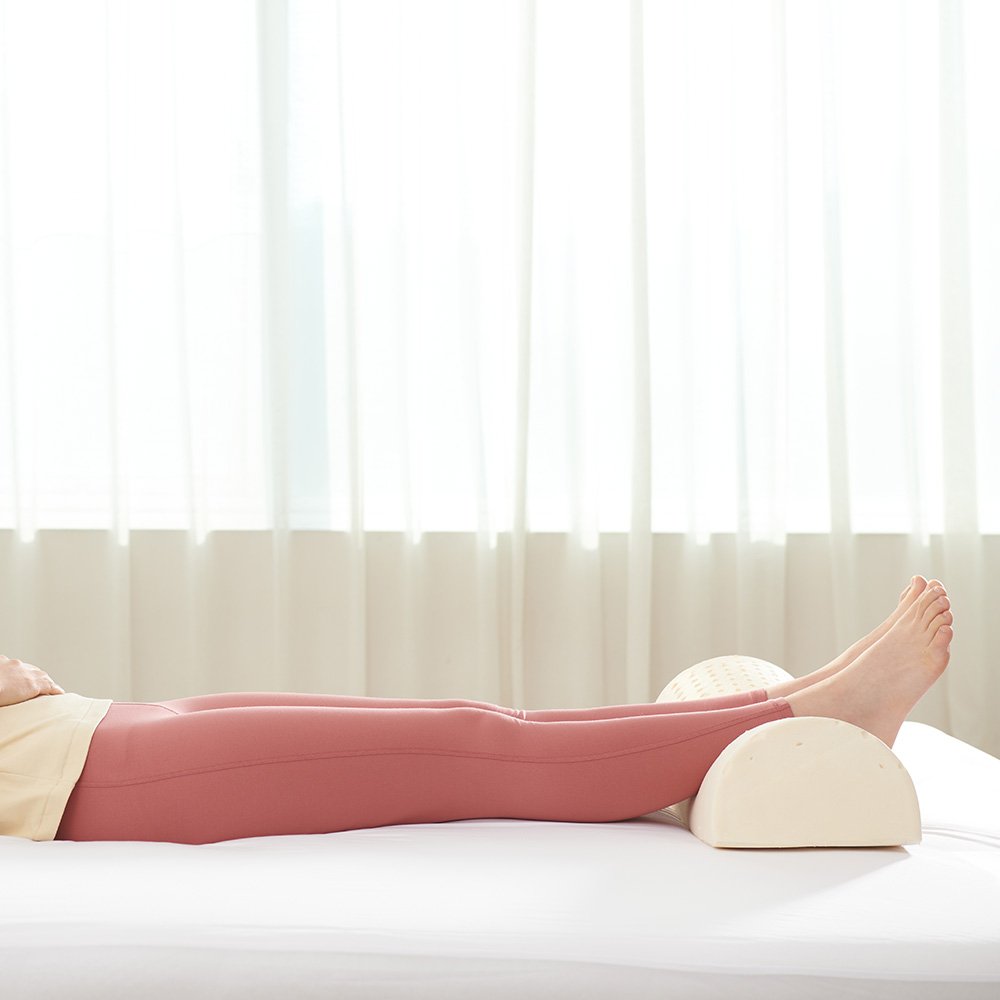 슬립스파 라텍스 다리베개 쿠션 종아리 무릎 발베개 다리올리고자기 상세 이미지 1