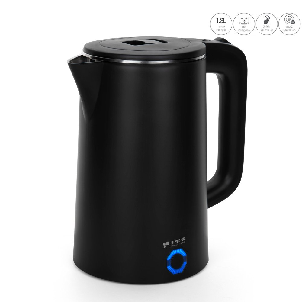 대용량 키친아트 1.8L 무선 전기 포트 주전자 상세 이미지 1